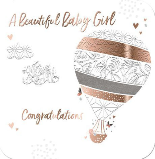 Picture of BEAUTIFUL BABY GIRL CARD
